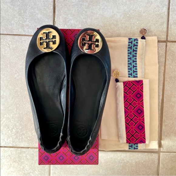 Tory Burch Minnie Travel Ballet Flats - Picture 1 of 12